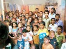 Sonal Chauhan Spends Time HIV Positive Kids