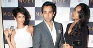 Spotted: Poorna Jagannathan, Rahul Khanna and Lisa Haydon